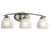 Kichler Lighting 45119NI Calleigh 3LT Vanity Fixture, Brushed Nickel Finish with Satin Etched Cased Opal Glass