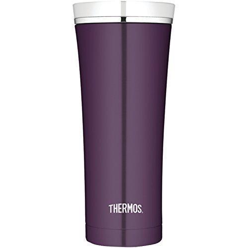 Thermos 16 Ounce Vacuum Insulated Travel Tumbler, Plum