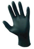 SAS Safety 66520 Raven Powder-Free Disposable Black Nitrile 6 Mil Gloves, XX-Large, 1000 Gloves by Weight (Case of 10 Boxes / 100)