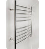 Amba RWP-CB Radiant Plug-In Curved Towel Warmer, Brushed