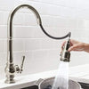 KOHLER K-99261-VS Artifacts Single-Hole Kitchen Sink Faucet