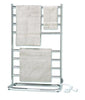 Warmrails WHC Hyde Park Family Size Floor Standing Towel Warmer, Chrome Finish