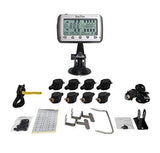 EEZTire-TPMS Real Time/24x7 Tire Pressure Monitoring System (TPMS8FT) - 8 Flow-Through Sensors, incl. 3-Year Warranty
