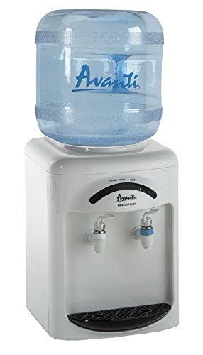 Avanti WDT35EC Countertop Room Temperature and Cold Water Cooler, 1, White