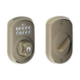 Schlage BE365 PLY 620 Plymouth Keypad Deadbolt, Antique Pewter