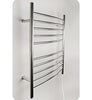 Amba RWP-CB Radiant Plug-In Curved Towel Warmer, Brushed