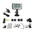 EEZTire-TPMS Real Time/24x7 Tire Pressure Monitoring System (TPMS4B) - 4 Anti-Theft Sensors + Booster, incl. 3-Year Warranty