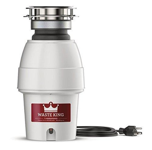 Waste King 9930 Continuous Feed Garbage Disposal, 1/2 HP