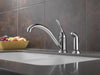 Delta 175-DST Classic Single Handle Kitchen Faucet with Spray, Chrome