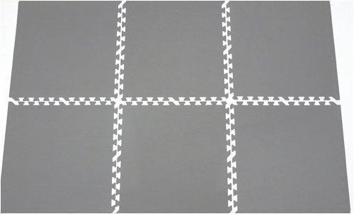 We Sell Mats 36 Tiles Borders Anti-Fatigue Interlocking EVA Foam Exercise, 2' x 3/8