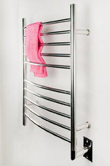 Amba RWH-CP Radiant Hardwired Curved Towel Warmer, Polished