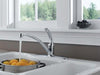 Delta Faucet Foundations Single-Handle Kitchen Sink Faucet, Chrome B1310LF