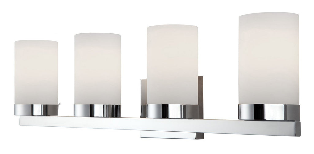 Canarm IVL429A04CH Milo 4-Light Bath Vanity Light