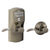 Schlage FE575 CAM 620 ACC Camelot Keypad Entry with Auto-Lock and Accent Levers, Antique Pewter