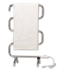 Warmrails HCC Classic Wall Mounted/Floor Standing Towel Warmer, Chrome