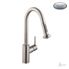 Hansgrohe Talis S 2-Spray HighArc Kitchen Faucet, Pull-Down, 1.75 GPM