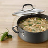 Simply Calphalon Nonstick 5 Qt. Chili Stock Pot