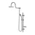 PULSE ShowerSpas 1019-CH Aqua Rain Shower System with 8