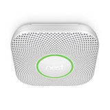 Nest Protect 2nd Generation Smart Smoke/Carbon Monoxide Wired Alarm, White