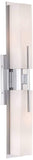 Midtown Modern Wall Light Chrome 23 1/2