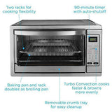 Oster Extra Large Digital Countertop Convection Oven, Stainless Steel (TSSTTVDGXL-SHP)