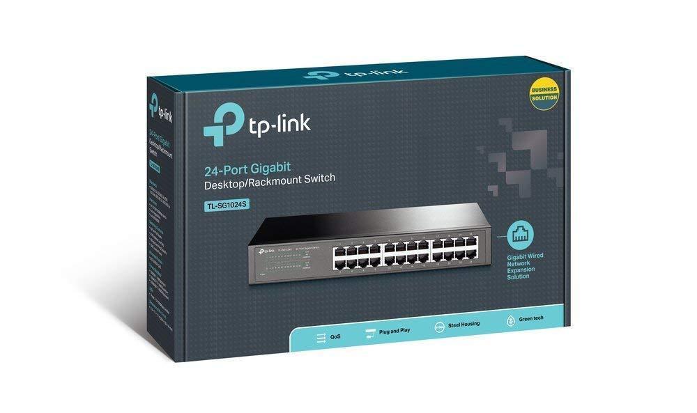 TP-Link 24-Port Gigabit Desktop/Rackmount Switch (TL-SG1024S)