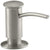 KOHLER K-1895-C-BN Soap or Lotion Dispenser with Contemporary Design (Clam Shell Packed), Brushed Nickel