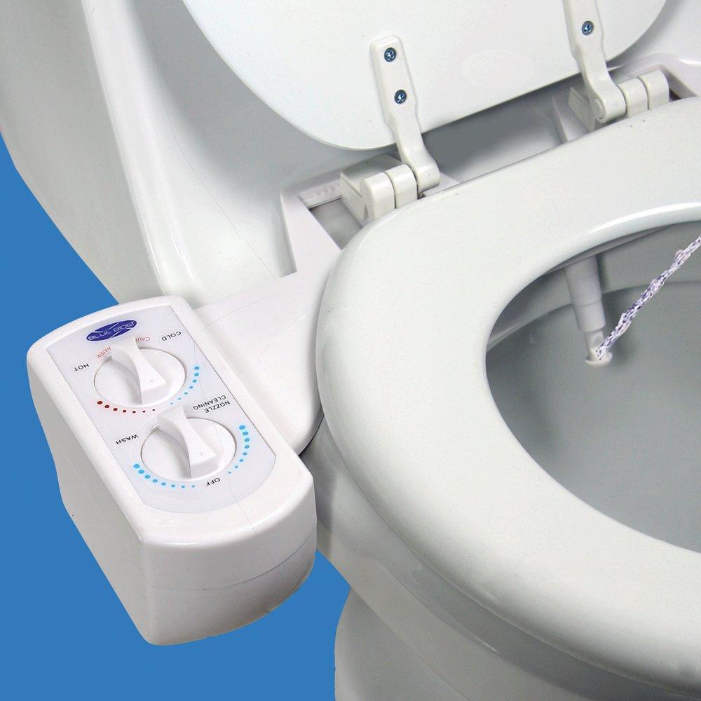 Blue Bidet BB-3000W Hot and Ambient Water Temperature Self-Cleaning Nozzle Attachable Bidet