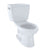 TOTO CST744SG#01 Drake 2-Piece Toilet with Elongated Bowl and Sanagloss,1.6 GPF, Glazed Cotton White