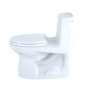 TOTO MS854114SG#01 Ultramax Elongated One Piece Toilet with Sanagloss, Cotton White