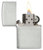 Zippo Brushed Sterling Silver Lighter