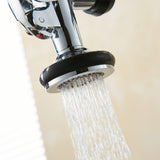 FLG Spring Single Handle Pull Down Kitchen Sink Faucet with Sprayer, Commercial Pre Rinse Faucet, Chrome