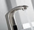 Greenspring Commercial Touch-Free Faucet Automatic Sensor Bathroom Sink Faucet Hot Cold Mixer Faucet Just use battery,Brushed Nickel