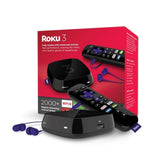 Roku 3 Streaming Media Player (4230R) with Voice Search (2015 Model)