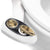 Bidet Toilet Seat Attachment by BOSS | Fresh Water Sprayer | Cleans Your Rear Better Than You Can | Dual Nozzle | Self Cleaning | Manual | Non Electric | BOLD White & Gold | 1 Year Warranty