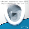 TOTO SW573#01 S300e WASHLET Electronic Bidet Toilet Seat with EWATER+ Cleansing, Round, Cotton White