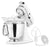 KitchenAid KSM150PSWH Artisan Series 5-Qt. Stand Mixer with Pouring Shield - White