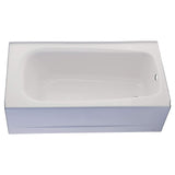 American Standard 2460.002.020 Cambridge 5-Feet Bath Tub with Left-Hand Drain, White