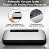 NutriChef Vacuum Sealer | Automatic Vacuum Air Sealing System For Food Preservation w/Starter Kit | Compact Design | Lab Tested | Dry & Moist Food Modes | Led Indicator Lights (Stainless Steel)