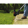 BLACK+DECKER LST136W 40V MAX Lithium Ion String Trimmer, 13