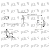 KES Commercial Stainless Steel Pot Filler Folding Stretchable Double Joint Swing Arm Wall Mount Kitchen Faucet Single Hole Two Handle Kitchen Sink Faucet, Brushed Finish KN924