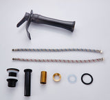 BWE Waterfall Single lever Commercial Bathroom Sink Vessel Faucet Basin Mixer Tap Oil Rubbed Bronze