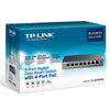 TP-Link 8-Port Gigabit PoE Easy Smart Managed Switch with 55W 4-PoE Ports | Plug and Play | Desktop | Metal | Lifetime | IEEE 802.3af compliant (TL-SG108PE)