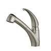 Kraus KPF-2110 Single Lever Stainless Steel Pull Out Kitchen Faucet