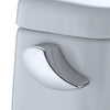 TOTO MS854114ELG#01 Eco Ultramax ADA Elongated One Piece Toilet with Sanagloss, Cotton White