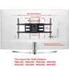 VideoSecu MW380B5 Full Motion Articulating TV Wall Mount Bracket for Most 37