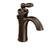 MOEN 6600ORB Brantford One-Handle Low-Arc Bathroom Faucet with Optional Decklpate, 0.375, Oil Rubbed Bronze