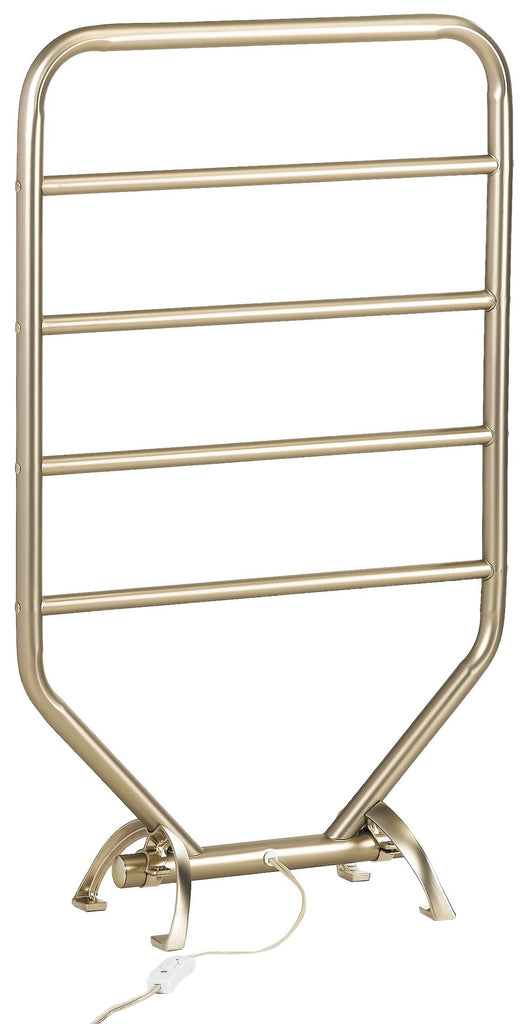 Warmrails RTS Traditional Wall Mounted or Floor Standing Towel Warmer, Nickel Finish