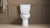 KOHLER K-3609-96 Cimarron Comfort Height Elongated 1.28 gpf Toilet with AquaPiston Technology, Less Seat, Biscuit