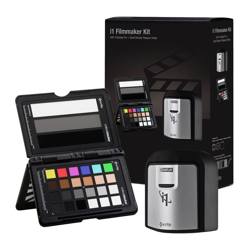 X-Rite i1 Filmmaker Kit (EODIS3MSCCPPVC) Color Balance Target, Scanner & Software Set for Video